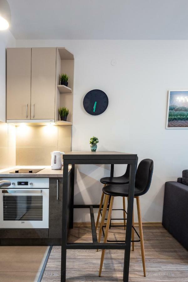 Modern Naive Downtown With Free Private Garage-Fast Wi-Fi Daire Novi Sad Dış mekan fotoğraf