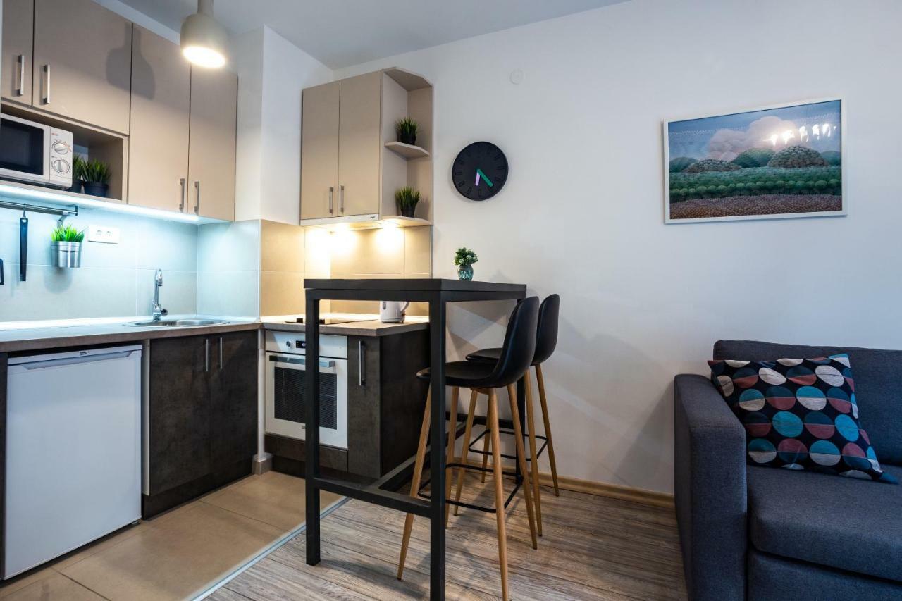 Modern Naive Downtown With Free Private Garage-Fast Wi-Fi Daire Novi Sad Dış mekan fotoğraf